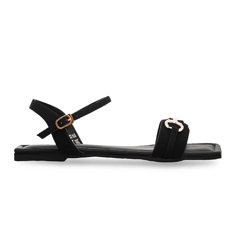 Black Formal Sandal FR5264