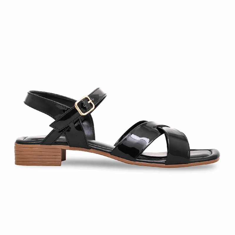 Black Formal Sandal FR5282