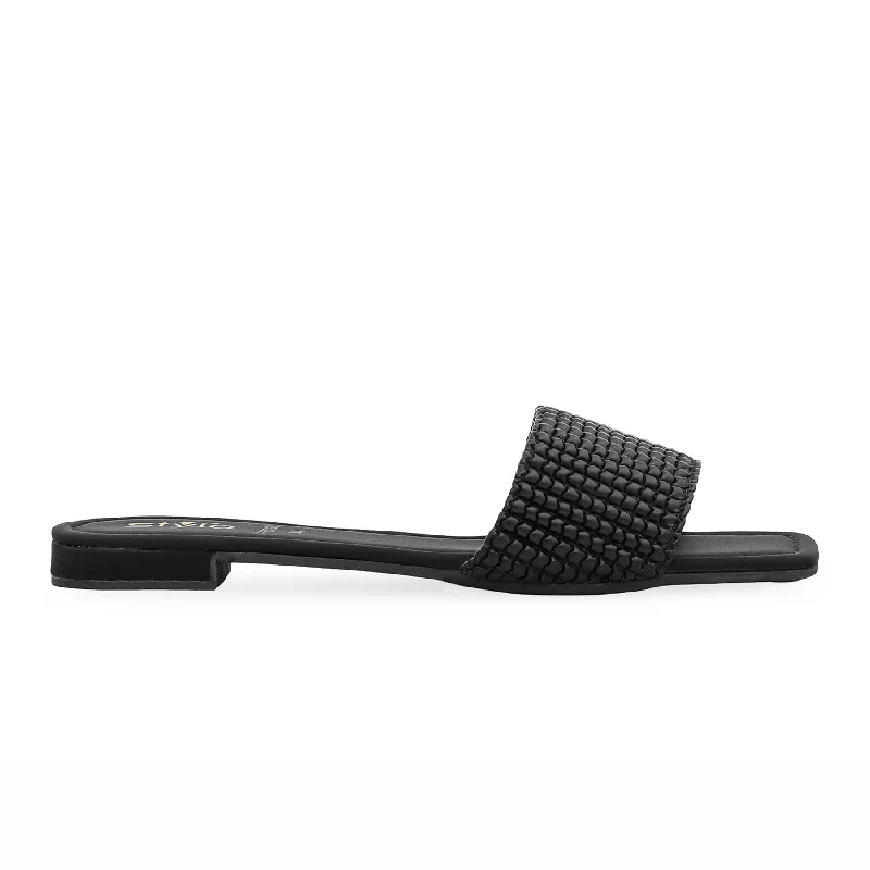 Black Formal Slipper FR8230