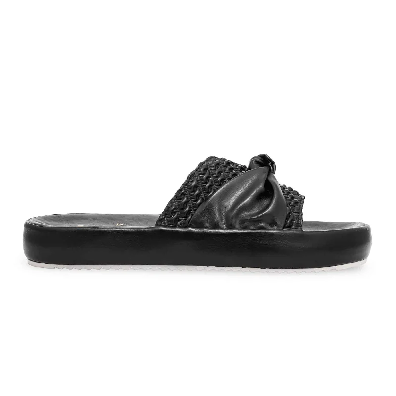 Black Formal Slipper PU0307