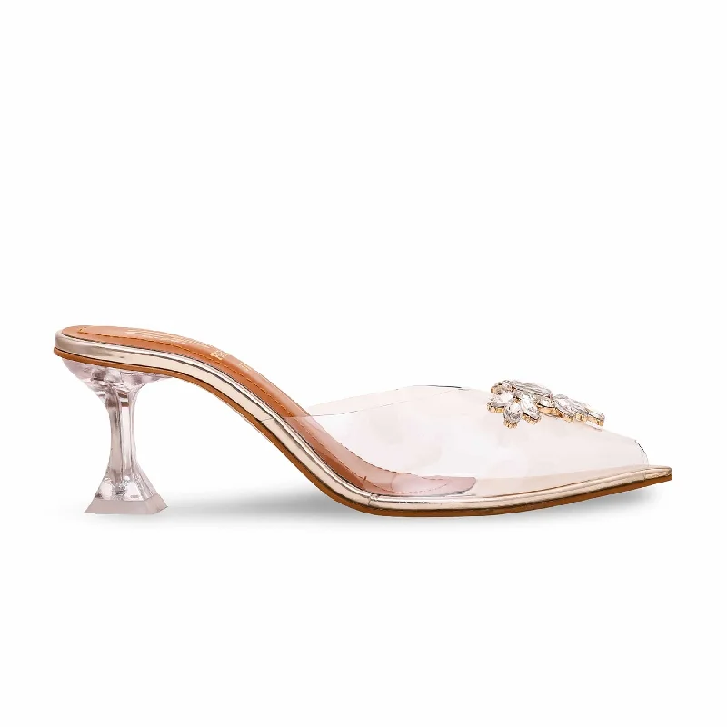 Golden Fancy Bridal Sandal FN5822