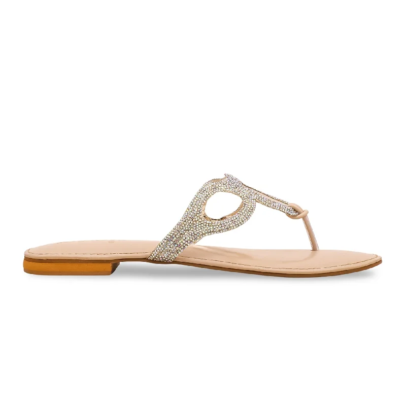 Golden Fancy Chappal FN0681