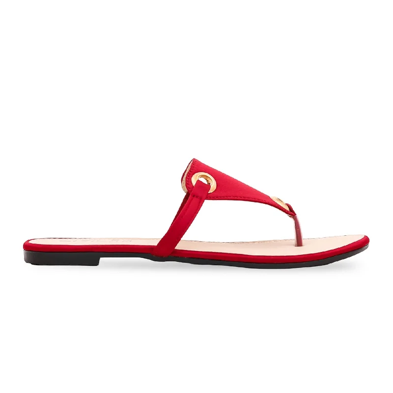 Maroon Casual Chappal CL1539