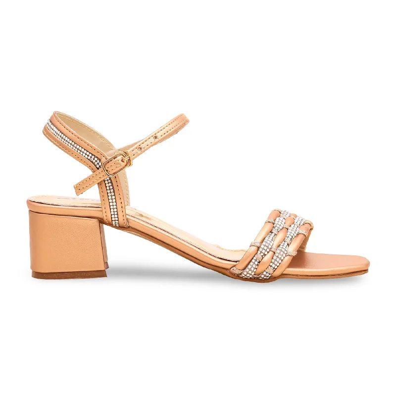 Peach Fancy Sandal FN5831