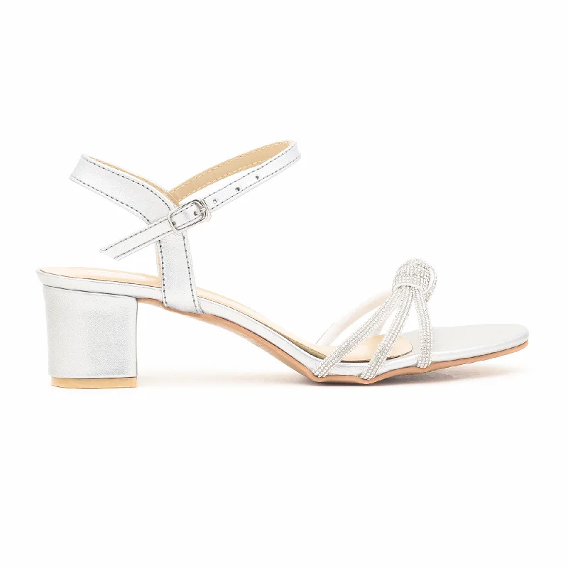 Silver Fancy Sandal FN5399