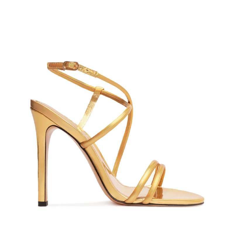 Aimee Specchio Leather Sandal