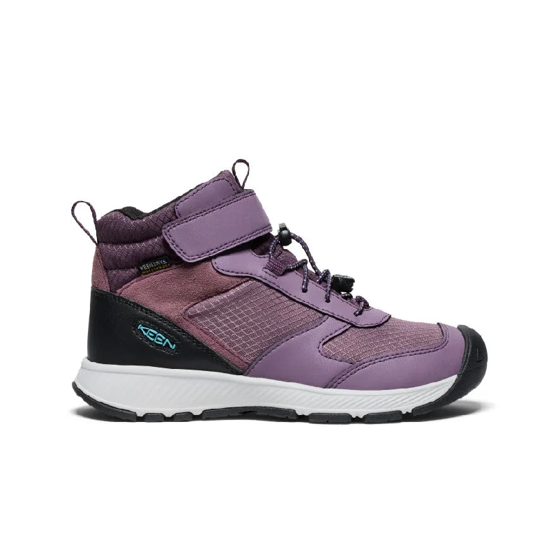 Big Kids' Skua Waterproof Boot  |  Black Plum/Plum Perfect