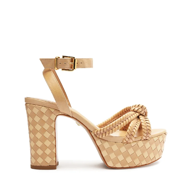 Kareena Woven Platform Sandal