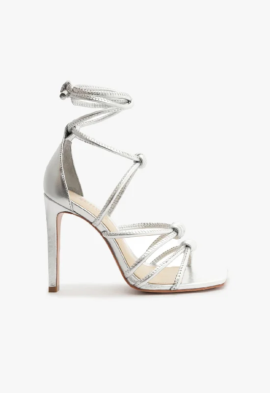 Lela Mettalic Strech Sandal