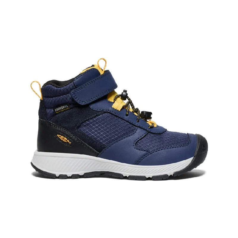 Little Kids' Skua Waterproof Boot  |  Naval Academy/Yolk Yellow