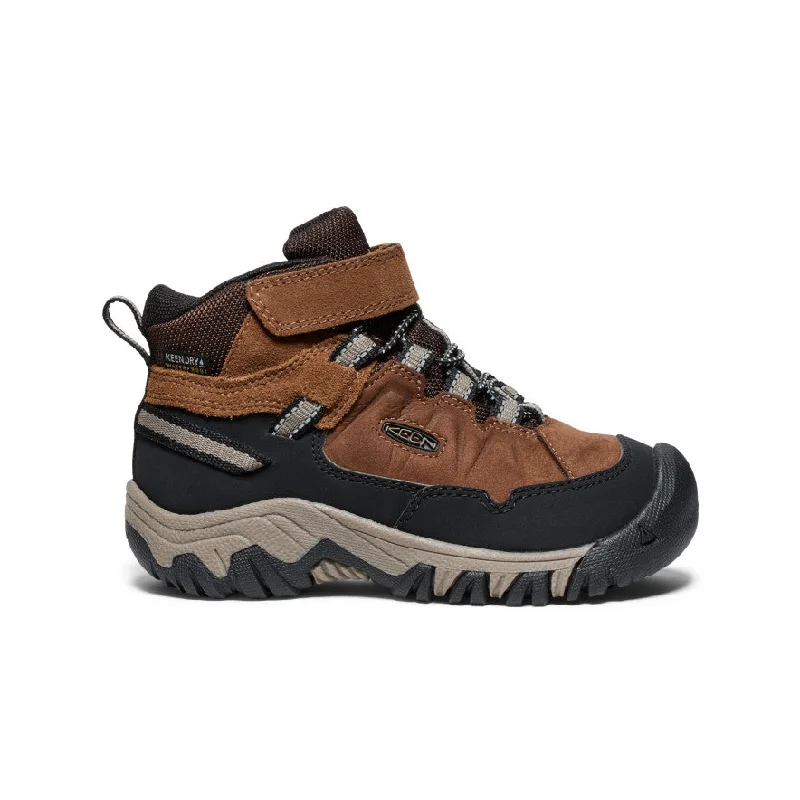 Little Kids' Targhee IV Waterproof Hiking Boot  |  Bison/Brindle