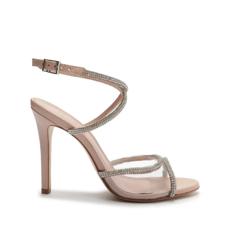 Louise Vinyl & Nappa Leather Sandal