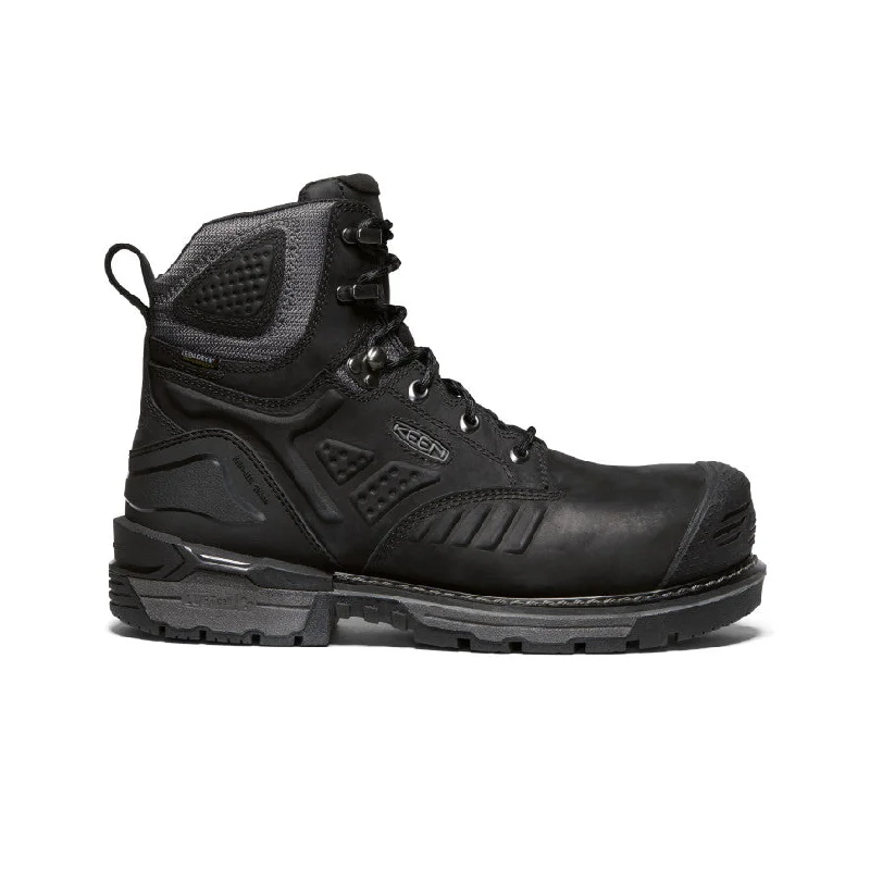 Men's Philadelphia 6" Waterproof Boot (Carbon-Fiber Toe)  |  Black/Steel Grey