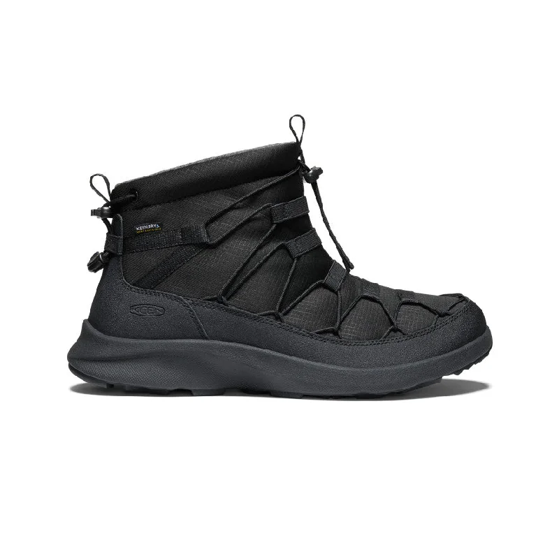 Men's UNEEK SNK Waterproof Chukka  |  Triple Black/Black