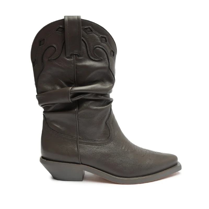 Zachy Casual Nappa Leather Bootie