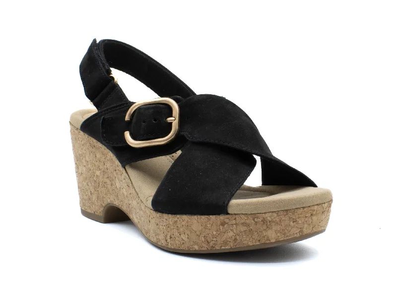 CLARKS GISELLE DOVE WEDGES