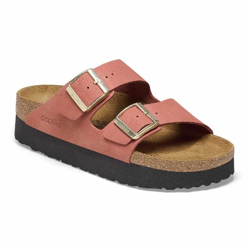 Arizona Platform Nubuck Leather