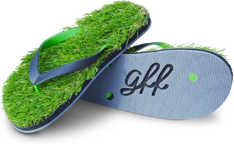 GRASS FLIP FLOPS! No watering required