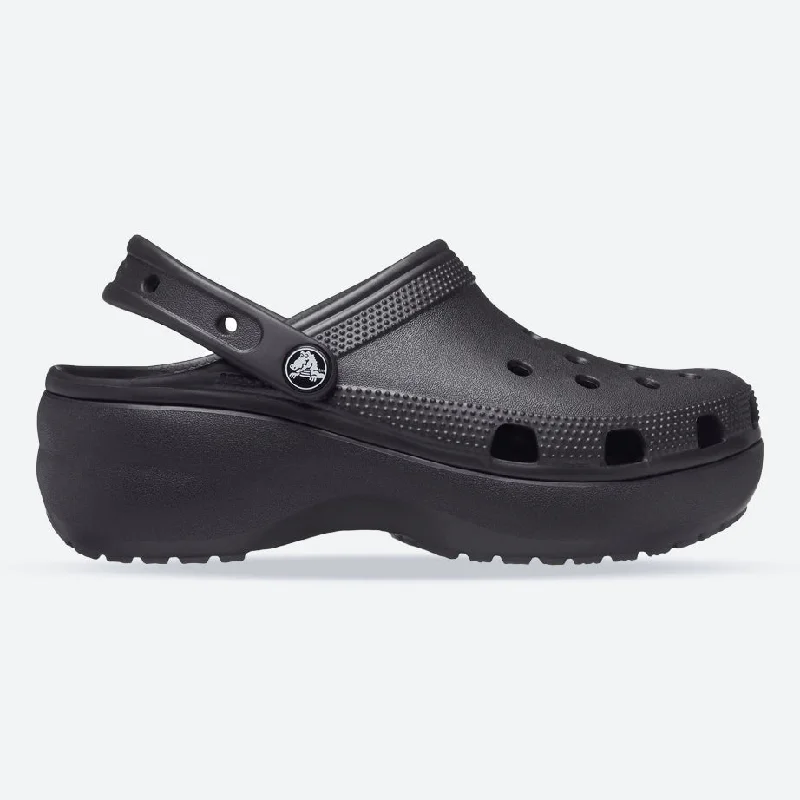 Women's Wide Fit Crocs 206750 Classic Platform Clog Sandals