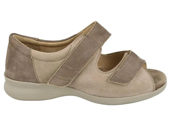 Two Tone Taupe Nubuck